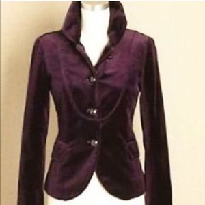 J Crew velvet blazer